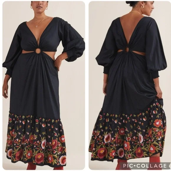 knee length dresses for ladies Shape Of Love Maxi Dress